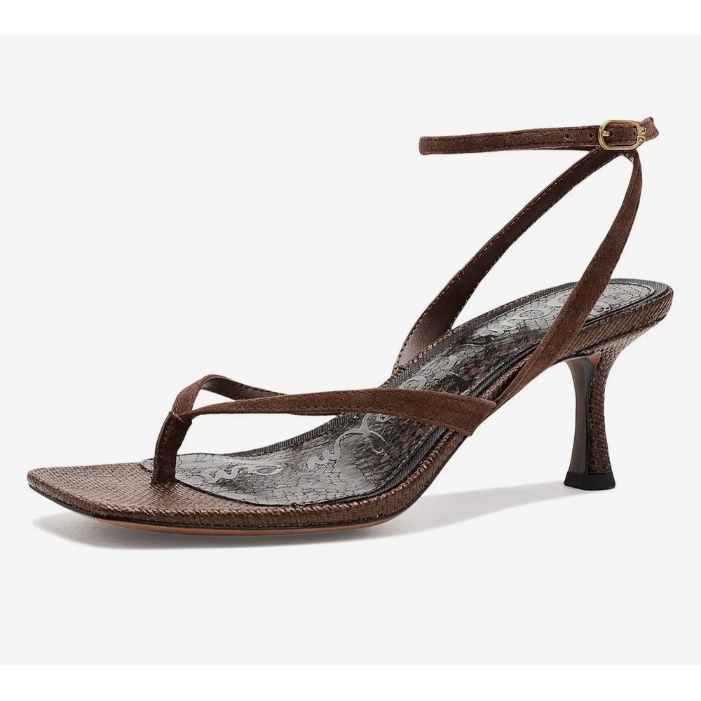 Sam Edelman Women's Pax Kitten Heeled Sandals Size 10M Party Sandals